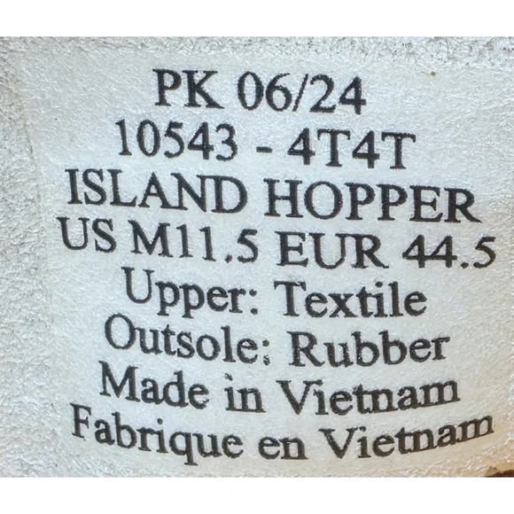 OluKai Island Hopper Sneakers Mens 11.5 Gray Knit Travel Comfort Shoes - Picture 7 of 8